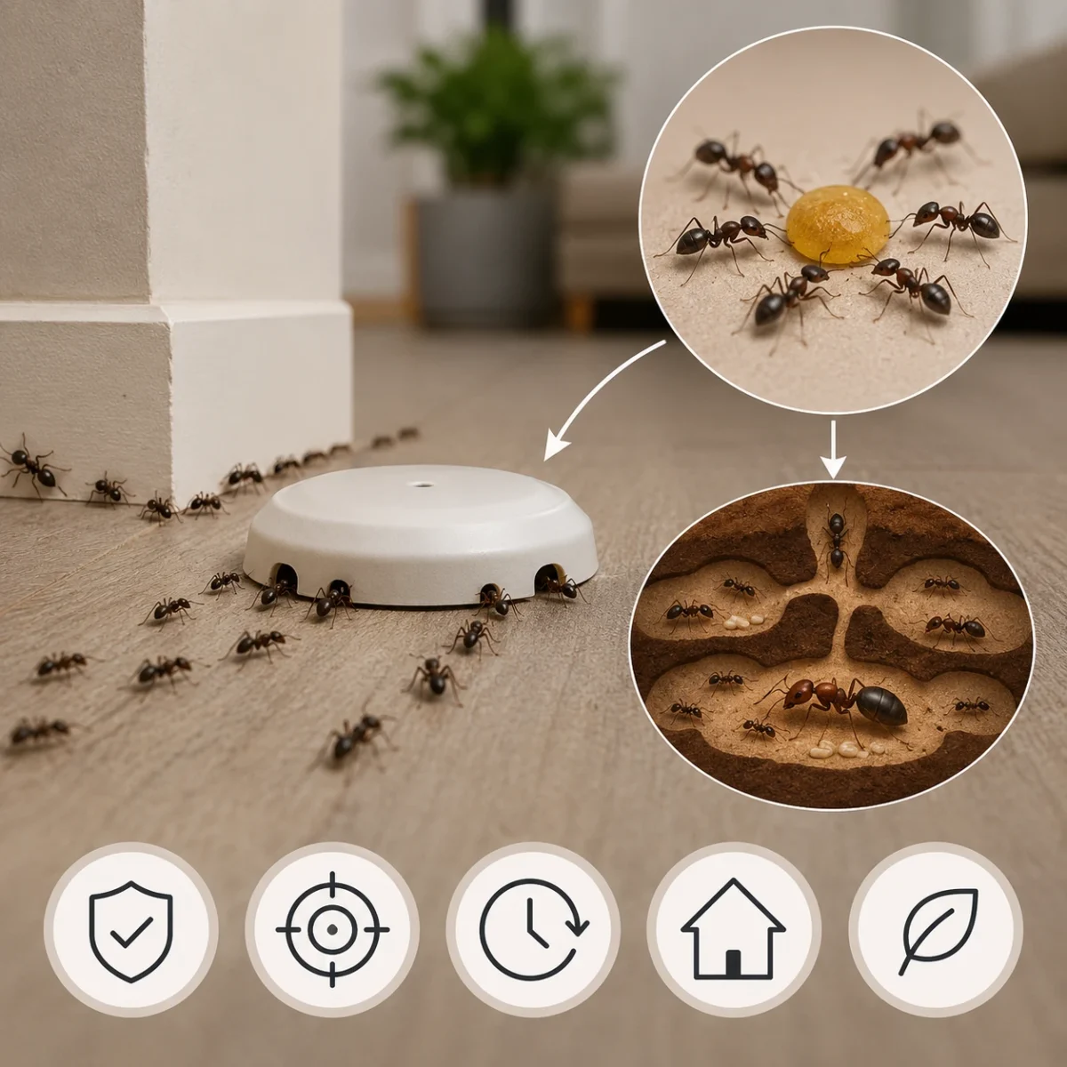 Ant Baiting Treatment