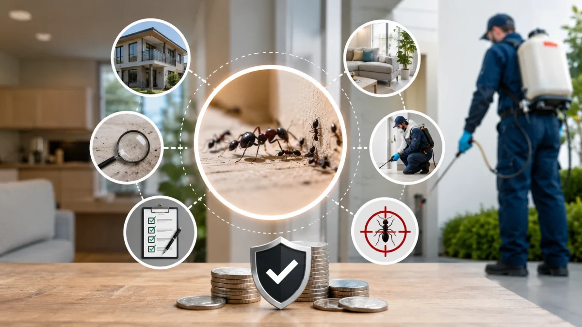 Ant Control Service Cost in Dhaka