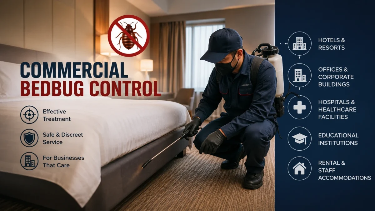 Commercial Bedbug Control Service