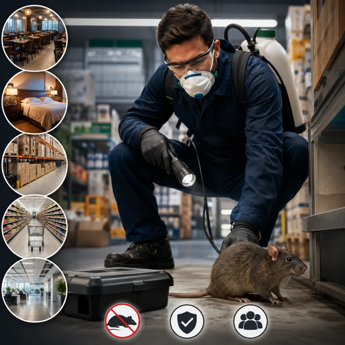 Commercial Rodents Control