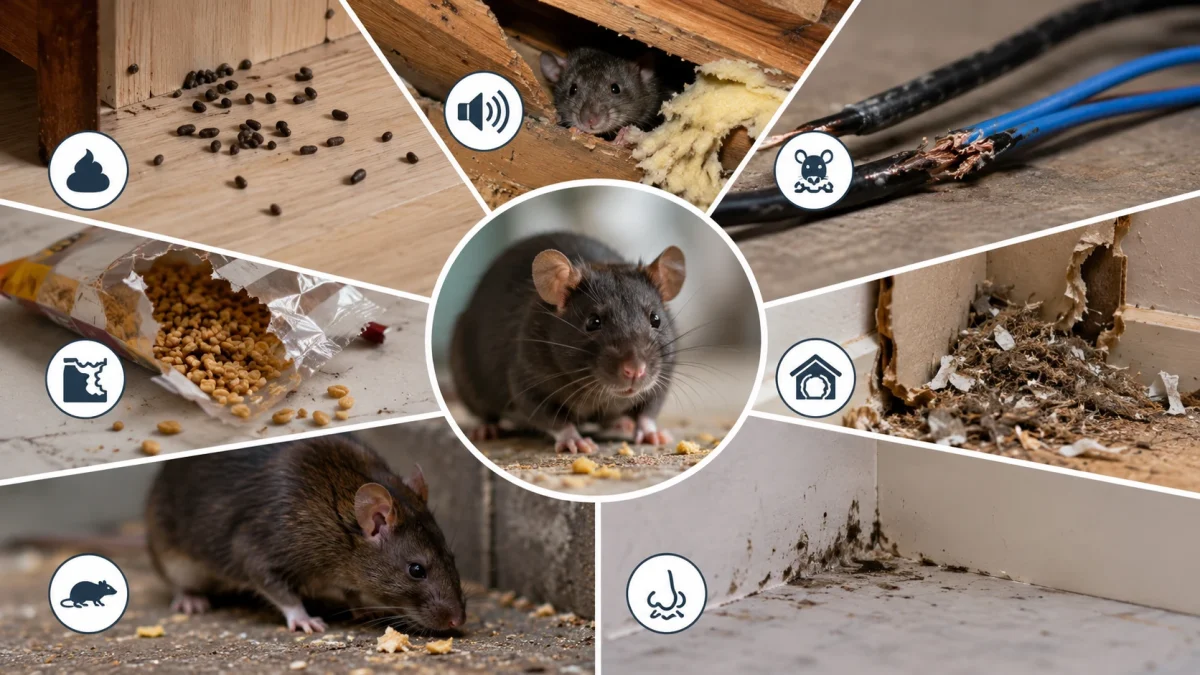 Common Signs of a Rodent Infestation