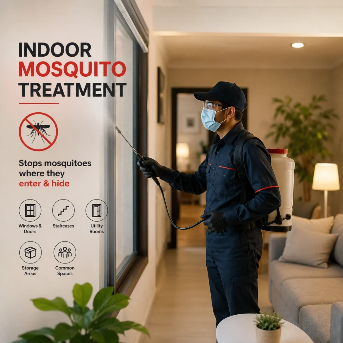 Indoor Mosquito Treatment