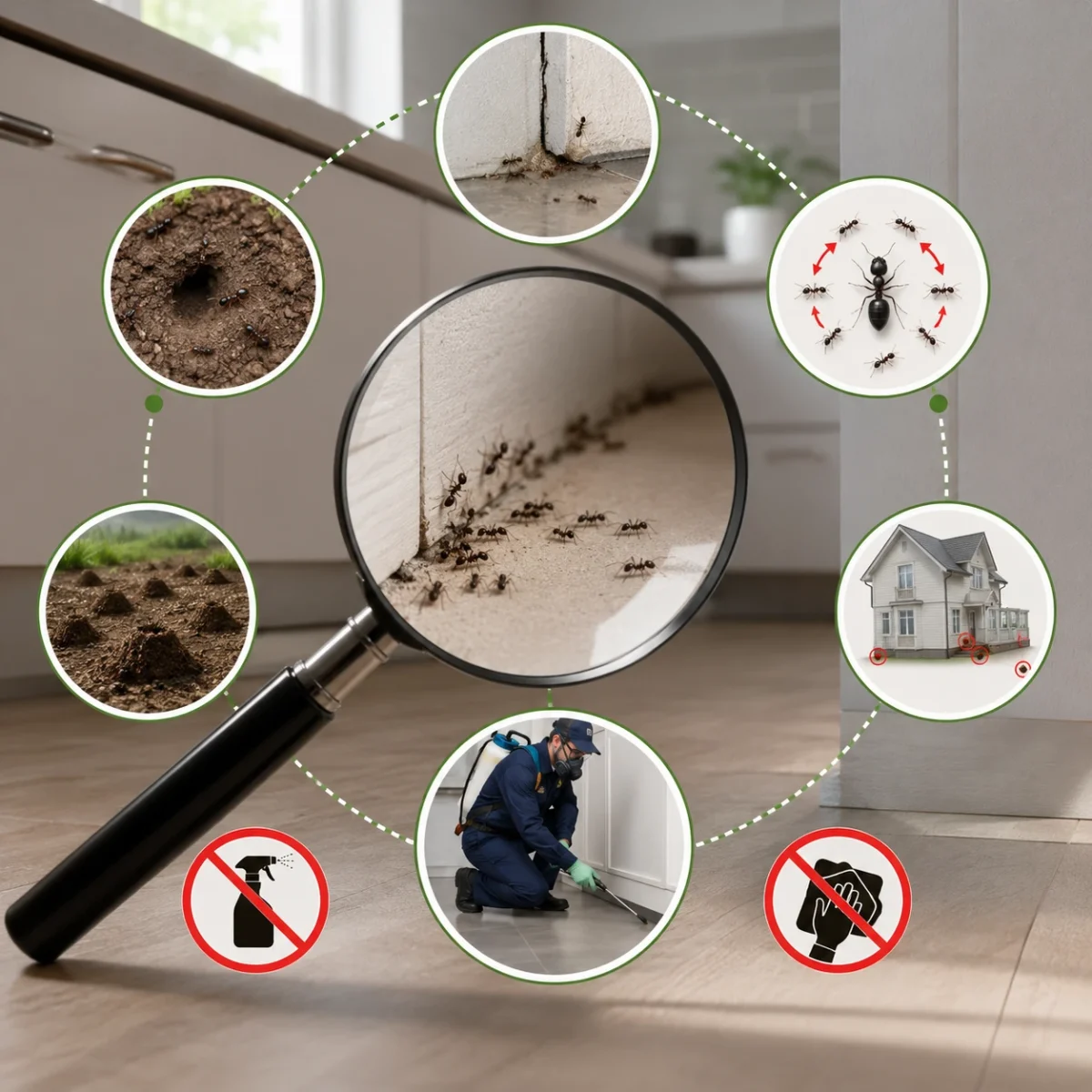 Recurring Ant Activity
