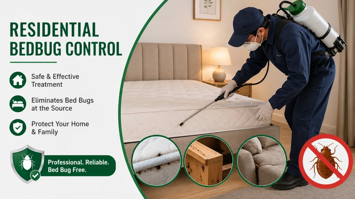 Residential Bedbug Control Service
