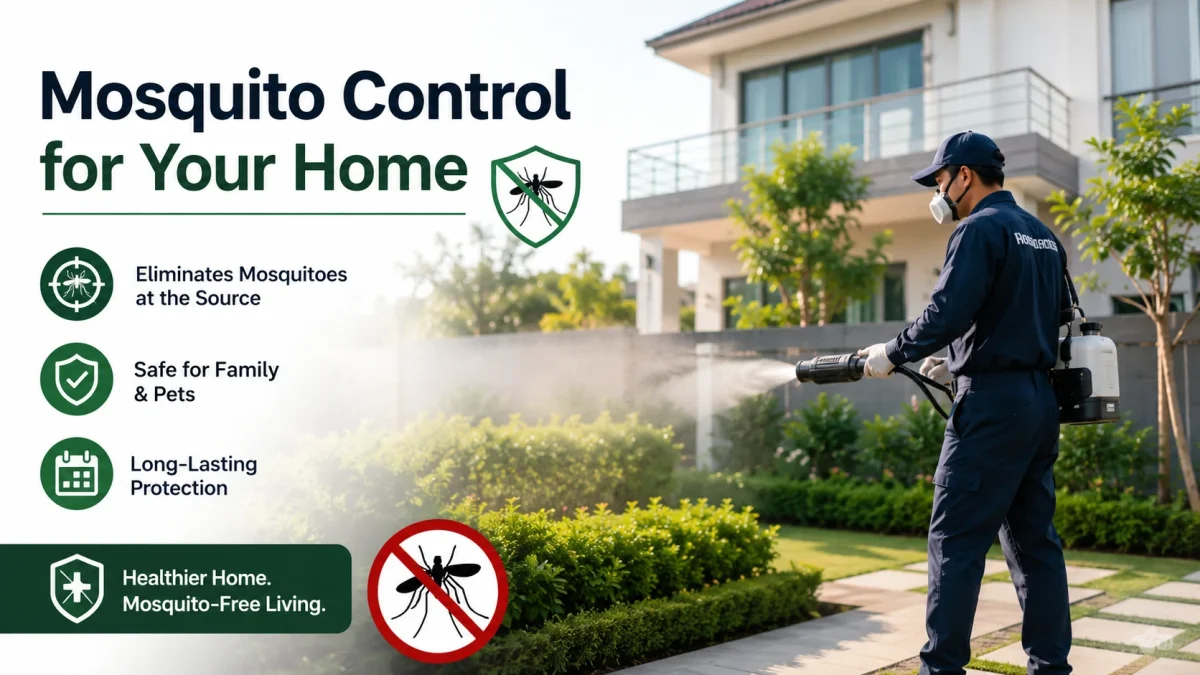 Residential Mosquito Control Service