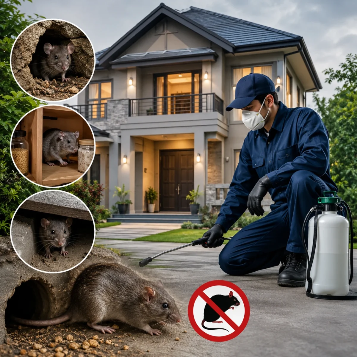 Residential Rodents Control Service