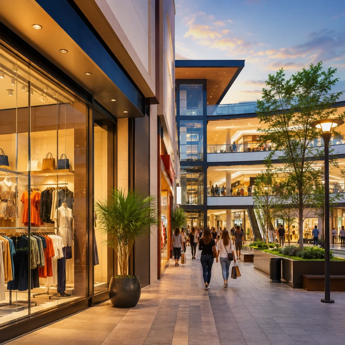 Retail Shops & Shopping Centers