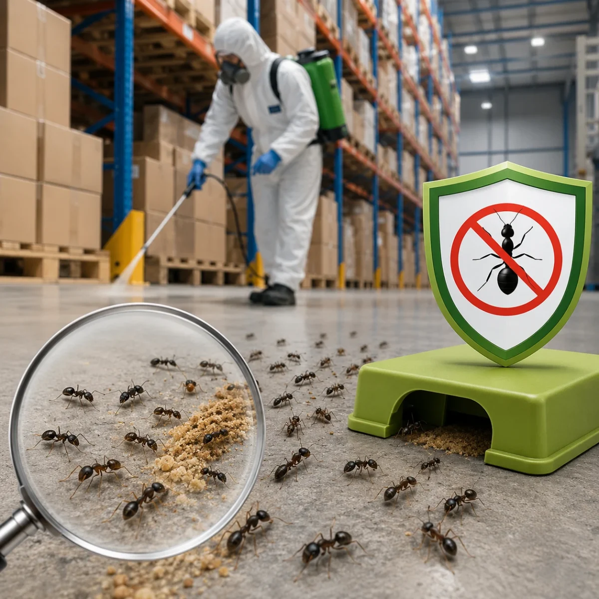 Warehouse Ant Control