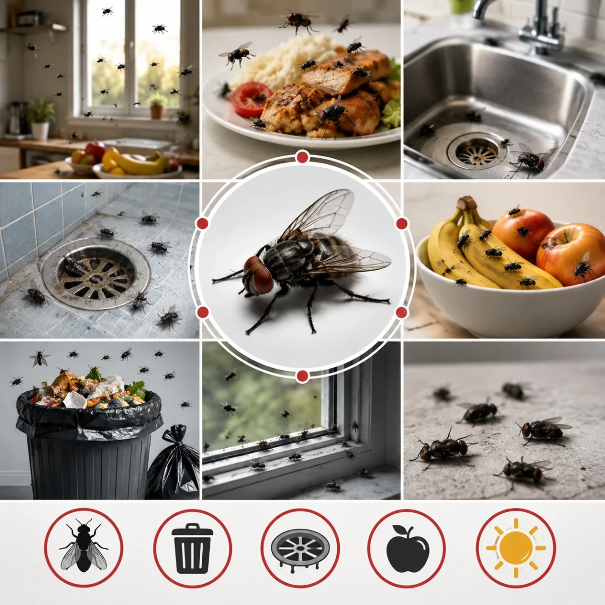 Common Signs & Causes of Fly Infestation