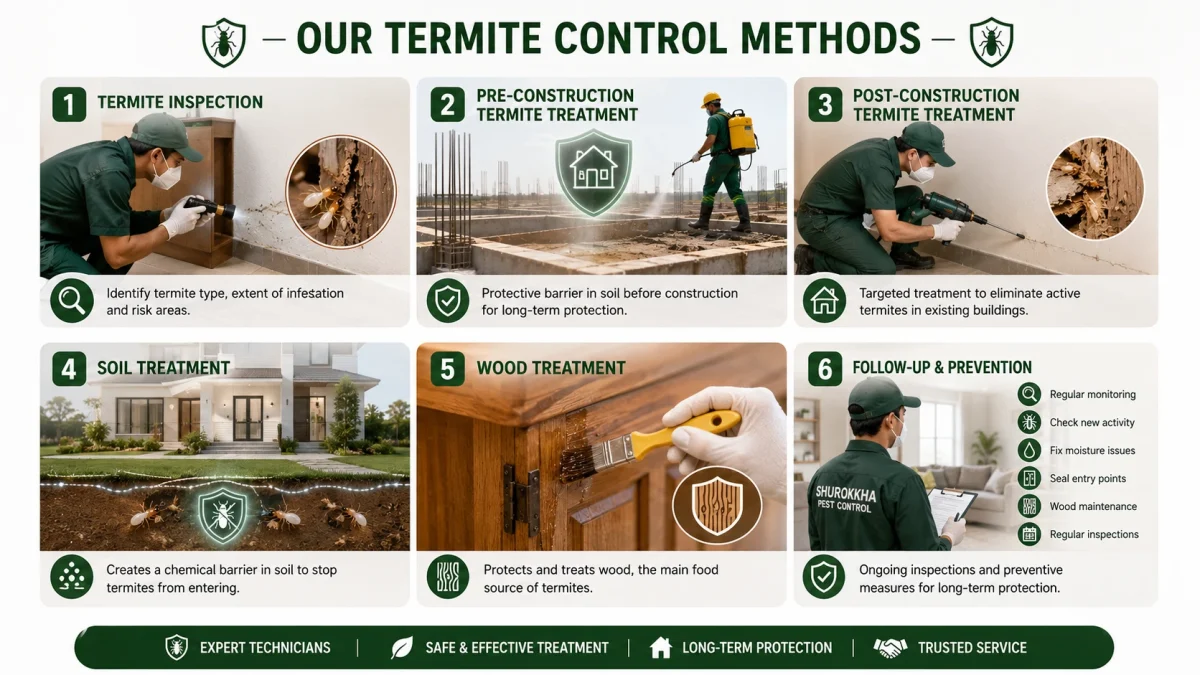 Our Termite Control Methods