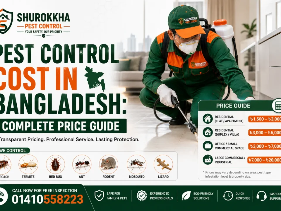 Pest Control Cost in Bangladesh Complete Price Guide