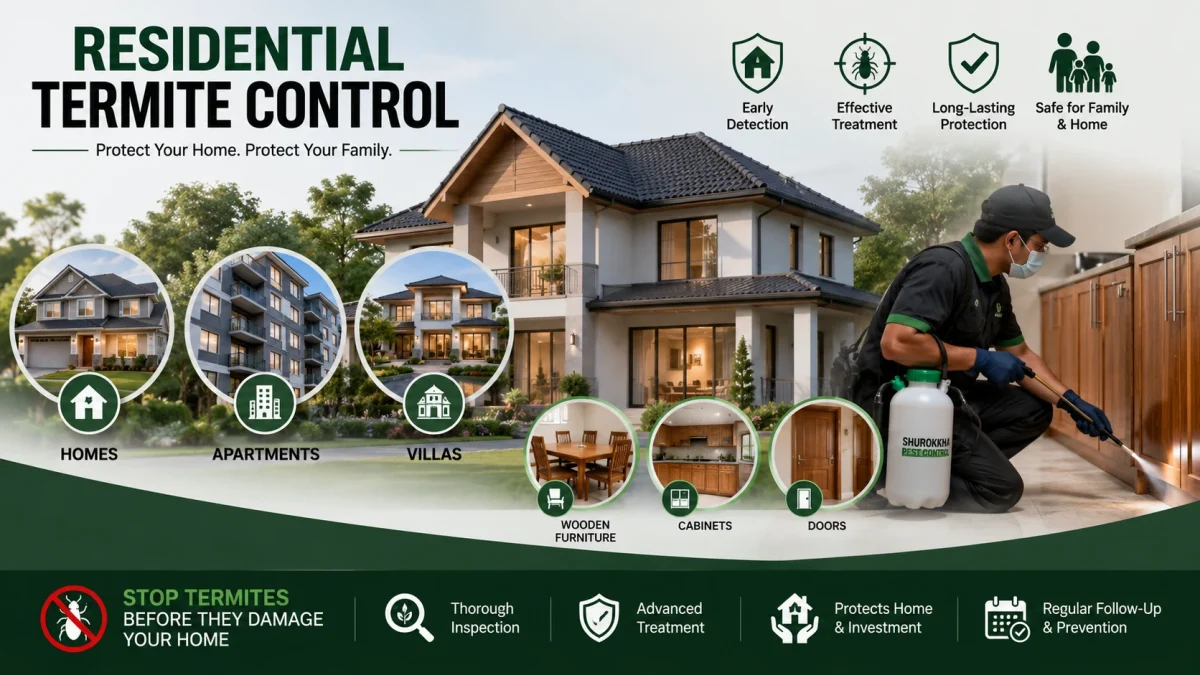 Residential Termite Control Service