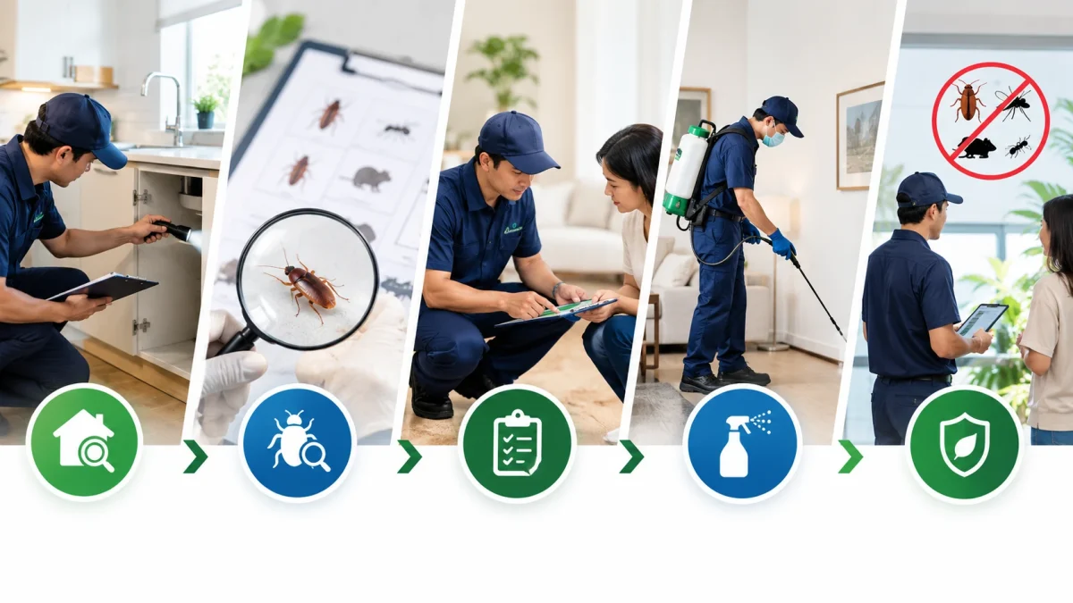 Our Residential Pest Control Process