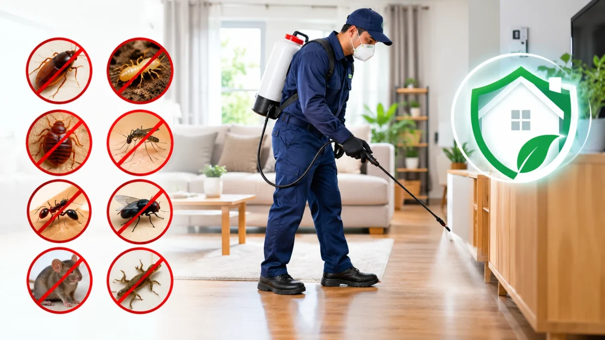 Professional Residential Pest Control Service in Bangladesh
