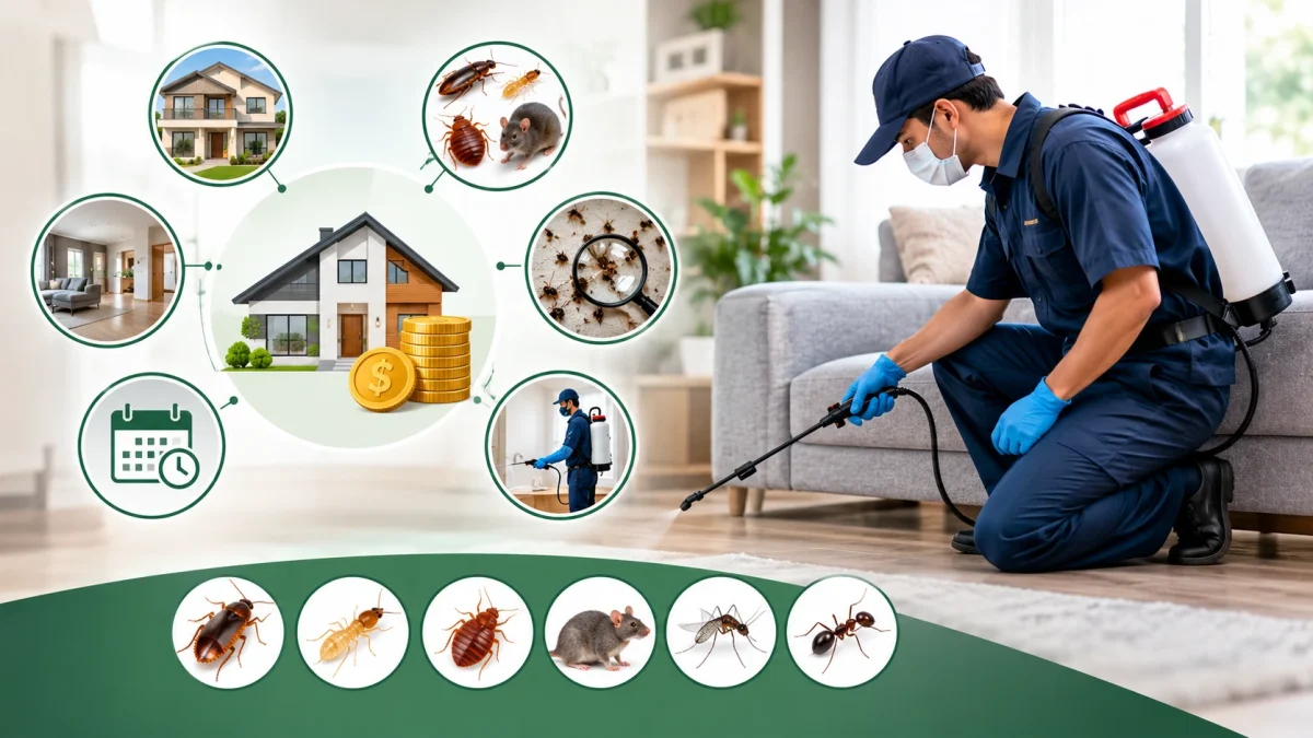 Residential Pest Control Cost in Dhaka